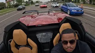 Cars & Coffee C8 Corvette lifestyle #c8 #corvette