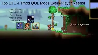 Top 10 Quality Of Life Mods to have in 1.4 TmodLoader, And what they do! (2022)