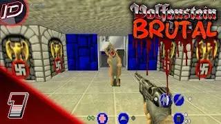 Zio McCall's Brutal Wolfenstein Прохождение без комментариев - Часть 1