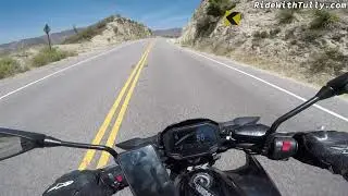 2021 Kawasaki Z650 Full Ride | Angeles Crest Highway | Big Tujunga Canyon | Twisties | Beginner | 4K