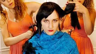 Warning! Disturbing ASMR Haircut ✂ Hair Brushing & Scalp Massage Sounds Binaural