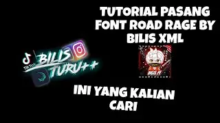 TUTORIAL PASANG FONT ROAD RAGE DI ALIGHT MOTION || YANG LAGI VIRAL DI TIKTOK