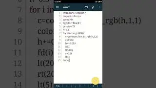 Python Turtle Graphics Design 