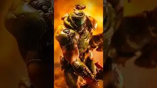 Doom Slayer: Action figure photography 