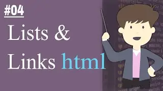 Lists and Links in HTML | Beginners Tutorials HTML #04