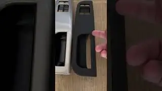 PUXADOR GTI MK4 2P AÇO ESCOVADO VS PRETO