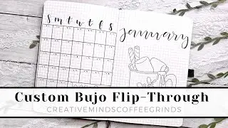 CUSTOM BULLET JOURNAL FLIP-THROUGH #3