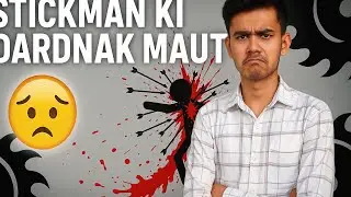 Stickman Ki Sabse Dardnaak Maut 😭 | Emotional Story | Sad Animated Death Scene | Heartbreaking End 💔
