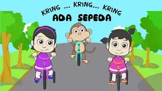 KRING SEPEDA ♥ Lagu Anak dan Balita Indonesia | Keira Charma Fun