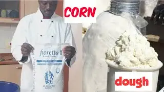 Easy Way To Make Corn Dough mmore for banku