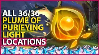 ALL Plume of Purifying Light Locations 600 PRIMOGEMS Heart of Amrita World Quest Genshin Impact