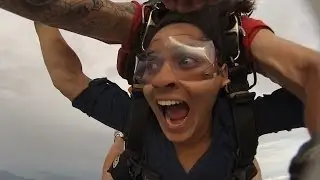 Затяжной прыжок. Аааа... Мамочка моя! •MixExtremeTV•