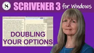 Scrivener 3 for Windows: Using Split Screen
