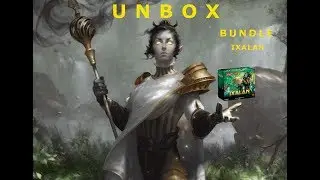 Анбокс Bundle Ixalan (Иксалан): вскрытие бустеров MTG