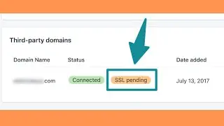 How to Fix SSL Pending Error on Shopify In 1 Minute (EASY)