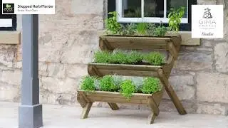 Stepped Herb Planter by Zest Outdoor Living (Animated Assembly Guide)