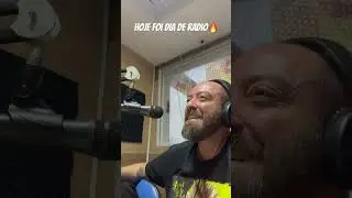Eu amo fazer rádio e hoje foi dia. #radio #dj # RJ
