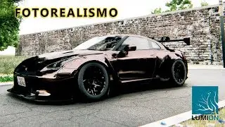 LUMION 8 fotorealismo texturas de autos  Real car texture