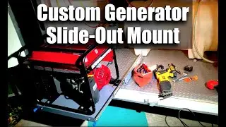 Custom Generator Slide Out Mounting System