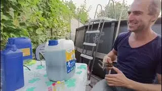Что делать если позеленела вода в бассейне. Экстренная очистка бассейна за три дня.