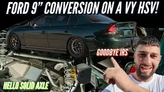 1000WHP+ VY CLUBSPORT BUILD GET'S A FORD 9" CONVERSION!