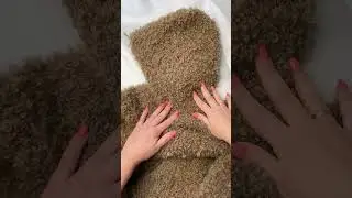 Толстовка из букле спицами #knitting #вязание #design #вязаниеспицами #jumper