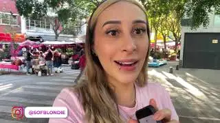 Colombiana en un tianguis de México 🇲🇽 ENLOQUECE! 😱