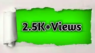 Torn paper effect (No copyright) green screen effect