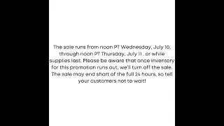 Scentsy July 2024 Warehouse Flash Sale | Shop 7/10