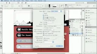 Adobe Indesign CS6 Tutorial - 67  Creating Hyperlinks and Building Buttons