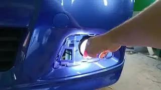 Установка линзованных ПТФ в Suzuki Solio