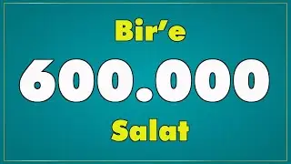 Altıyüzbin salata denk (Salatul fatih)