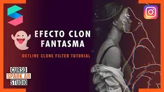 SPARK AR STUDIO TUTORIAL | Ghost CLONE effect | CLONE FILTER
