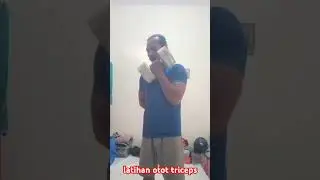 #gym #fitness #workout  Latihan otot triceps