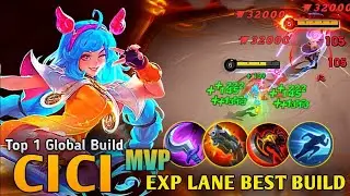 CICI Best Build And Emblem 2024 Original Server Cici -Build Top 1 Global Cici Mobile Legends (MLBB)