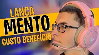 HEADSET GAMER CUSTO BENEFICIO LANÇAMENTO 2023 (REDRAGON MENTO H270-RGB)