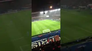PSG - OM 23/10/16 Échange Auteuil Boulogne ultras