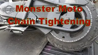 Monster or Mega Moto Chain Adjustments