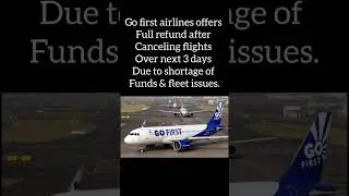 Go first airlines🥺✈️#shorts #insolvency #funds #airlines #gofirst #bankruptcy #bankrupt #upsc #news