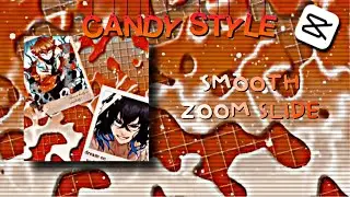 #3 smooth zoom slide // candy style | capcut tutorial