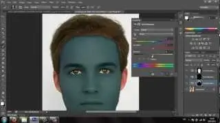 Photoshop CS6 Tutorial: Na'Vi Avatar effect