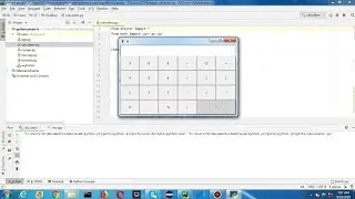 Complete Calculator in Python Tkinker Using PyCharm IDE