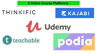 Top 5 Best Online Course Platforms! 2021