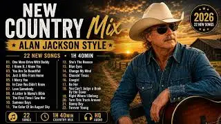 New Country Mix 2026 🤠 Alan Jackson Style | 22 New Country Songs (Official Audio)