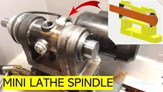 HomeMade Lathe Spindle   [Vintage Mini Lathe]