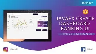 JavaFx Dashboard Banking Simple Ui