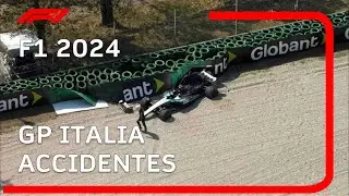 F1 2024 | GP Italia CRASHES