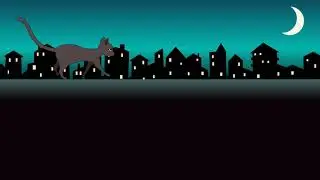 Free Cat Walking Animation
