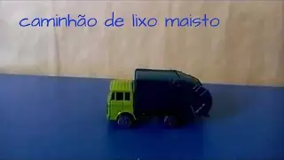 Caminhão Coletor Compactador De Lixo Maisto Fresh Metal 1:64