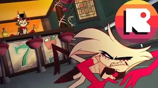 Энджел Даст разговаривает с Хаском | дубляж от 